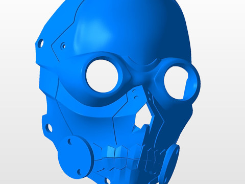 DeathGun Mask Ready to Print 3D 프린트 모델