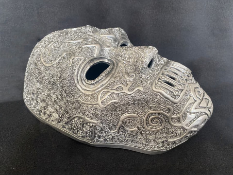 Death Eater Mask Ready to Print Modèles 3D en vedette