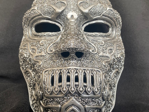 Death Eater Mask Ready to Print Modèles 3D en vedette