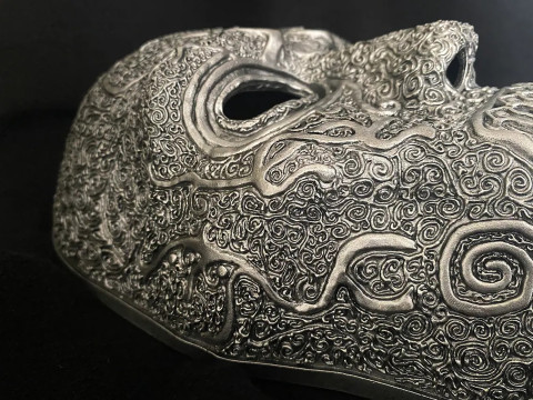 Death Eater Mask Ready to Print Modèles 3D en vedette