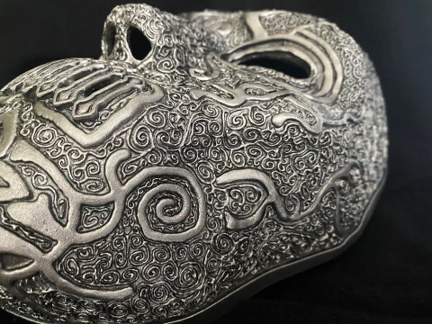 Death Eater Mask Ready to Print Modèles 3D en vedette