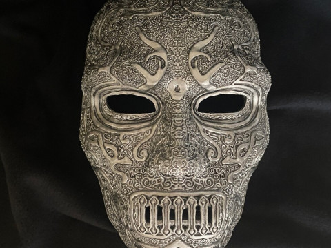Death Eater Mask Ready to Print Modèles 3D en vedette