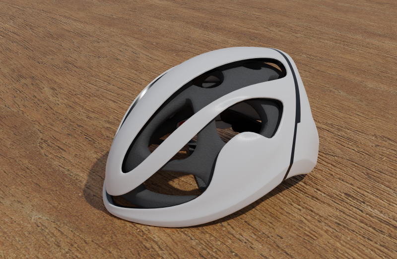 BYCYCLE HELMET 3D Модель .c4d .max .obj .3ds .fbx .stl .blend 