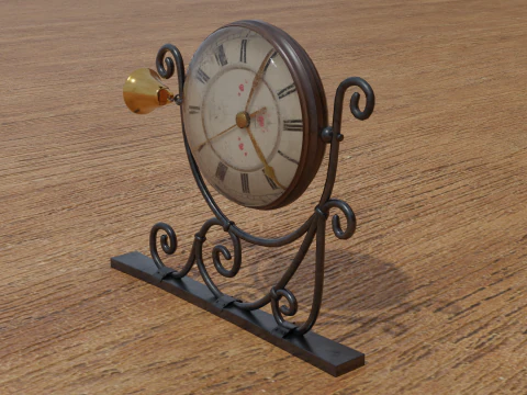 Wall clock 3D Model