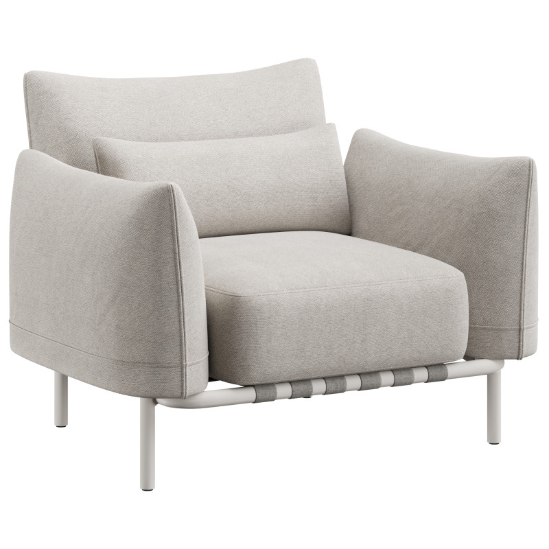 Brea Lounge Chair 3D मॉडल .c4d .max .obj .3ds .fbx .stl .blend 