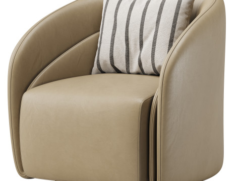 Botao Armchair by Natuzzi Model 3D