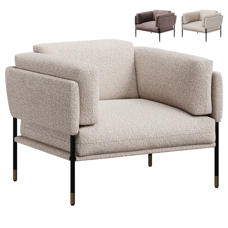 Kellen Chair 3D-Modell .c4d .max .obj .3ds .fbx .stl .blend 