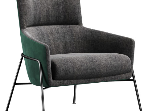 Adele Armchair by Twils 3D Model