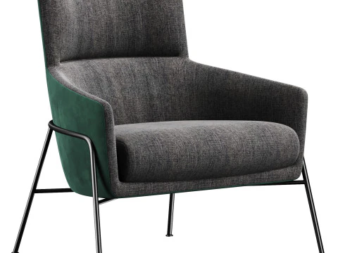 アデル アームチェア by Twils 3Dモデル