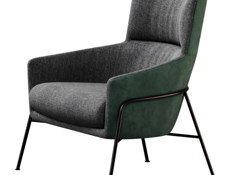 Adele Armchair by Twils 3D Модель