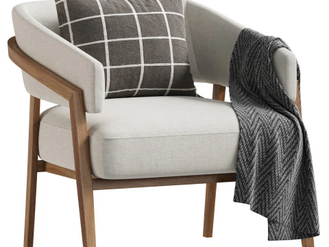 알트라 안락의자 3D 모델