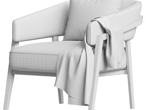 Altra Armchair 3D Model