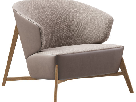 ARSENALE LC1 Armchair 3D 模型