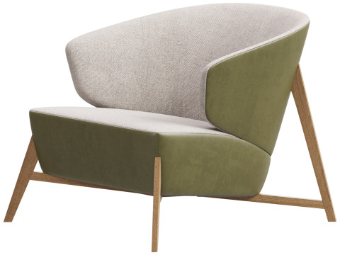 ARSENALE LC1 Armchair 3D 模型