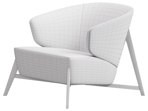 ARSENALE LC1 Armchair 3D 模型