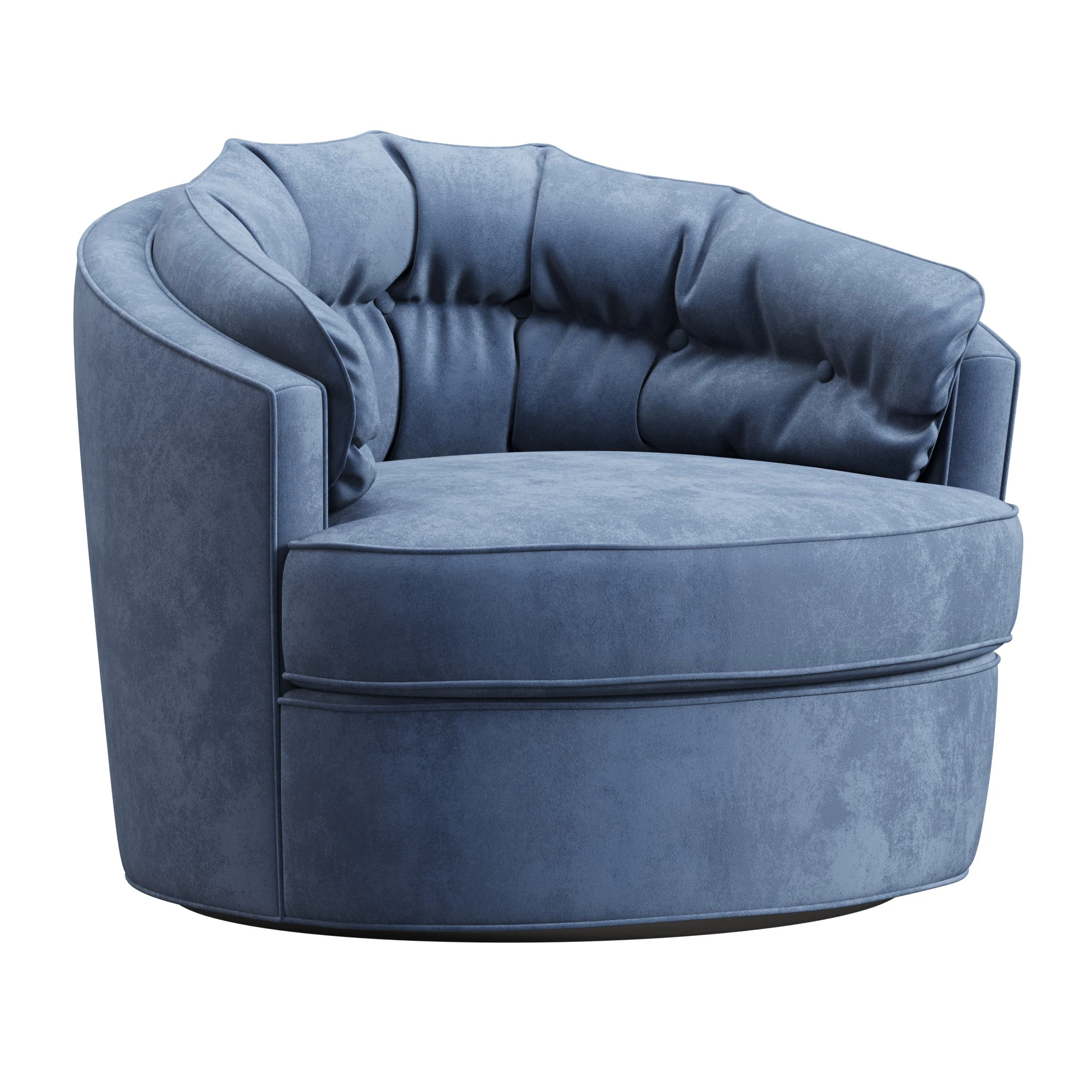 Recla Armchair 3D Model .c4d .max .obj .3ds .fbx .stl .blend 