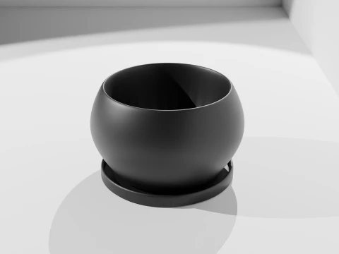 Горшок 3D Модель
