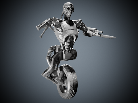 Terminator 3D-Druckmodell