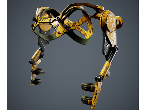 Exoskeleton 3D Model
