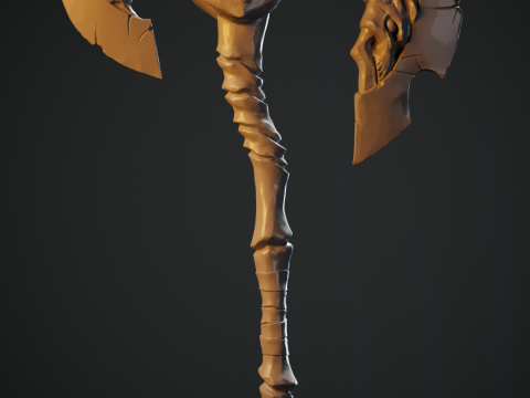 Axe darksiders 3D-Druckmodell