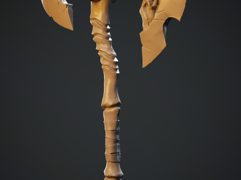 Axe darksiders Model Cetak 3D