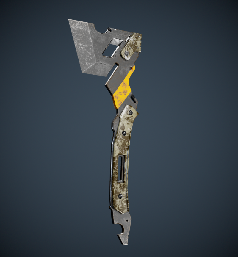 Axe sport Model Cetak 3D .c4d .max .obj .3ds .fbx .stl .blend 