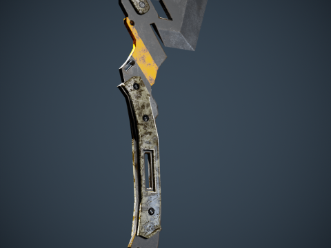 Axe sport Model Cetak 3D