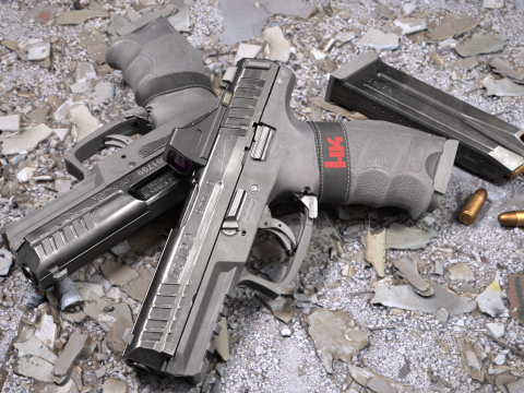 Pistola Heckler Koch VP9 low-poly Low-poly Modello 3D