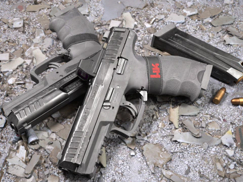 Handgun Heckler Koch VP9 low-poly Low-poly 3D Model
