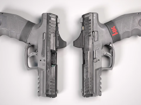Pistola Heckler Koch VP9 low-poly Low-poly Modello 3D