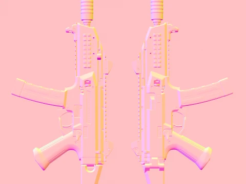 Cz scorpion evo 3 a1 3D Model