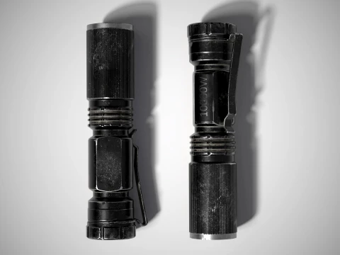 Flashlight 3D Model