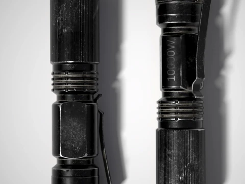 Flashlight 3D Model