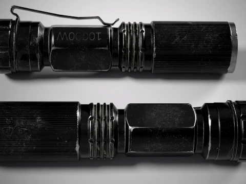 Flashlight 3D Model