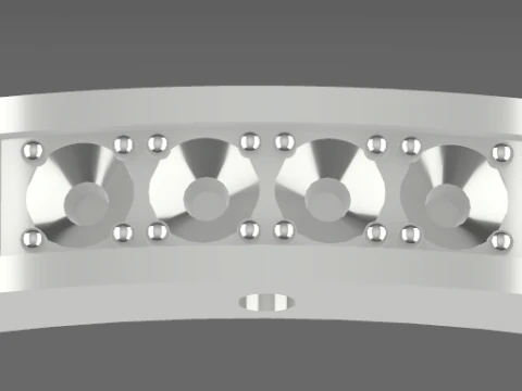 Обручальные кольца 3D Принт Модель