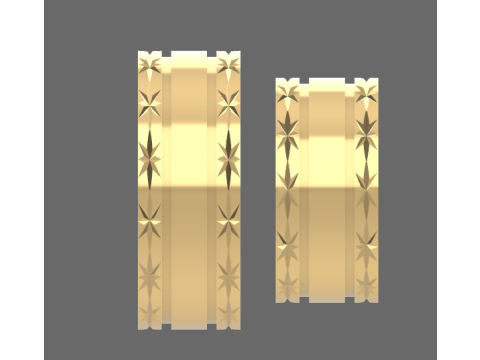 Wedding rings 3D Print Model