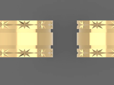 Wedding rings 3D Print Model