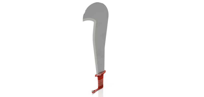 CLASSIC BILL HOOK Model 3D .c4d .max .obj .3ds .fbx .stl .blend 