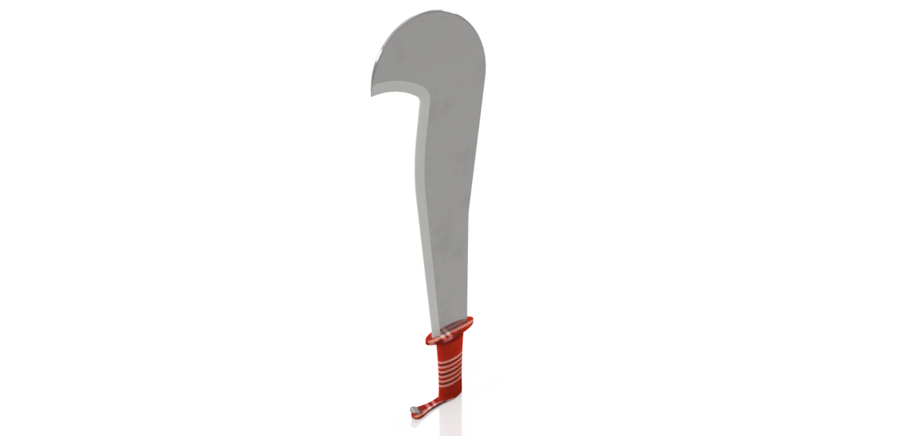 CLASSIC BILL HOOK 3D Model .c4d .max .obj .3ds .fbx .stl .blend