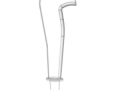 CLASSIC BILL HOOK 3D Model