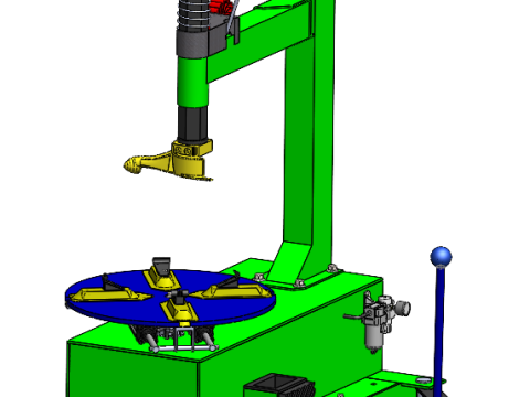 Tire changer 3D 모델