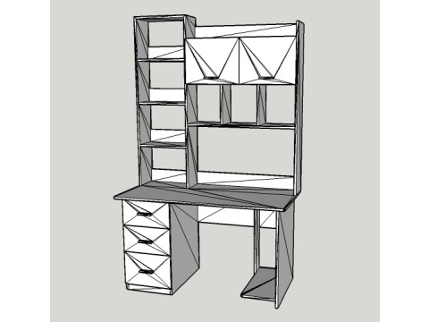 Computer table 3D Модель