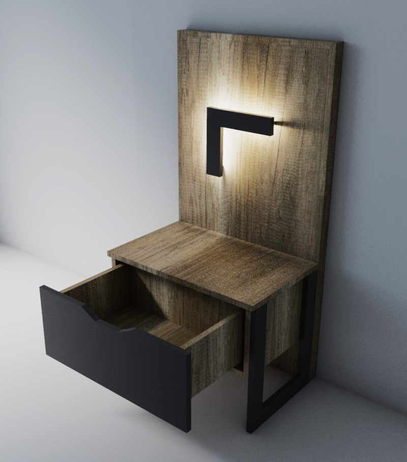 Bedside table 3D मॉडल .c4d .max .obj .3ds .fbx .stl .blend 