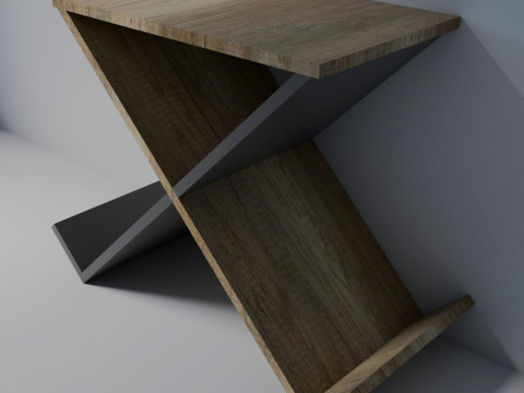 Bedside table 3D Model