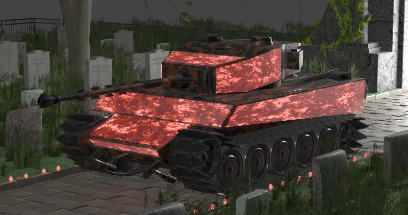 Tank Model 3D .c4d .max .obj .3ds .fbx .stl .blend