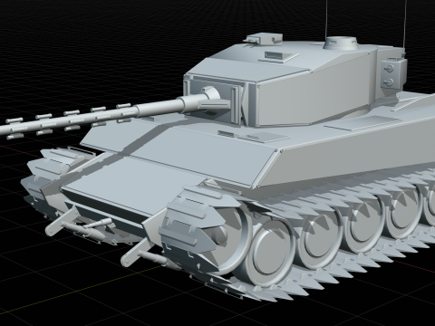 Tank Model 3D