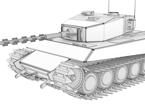 Tank Model 3D