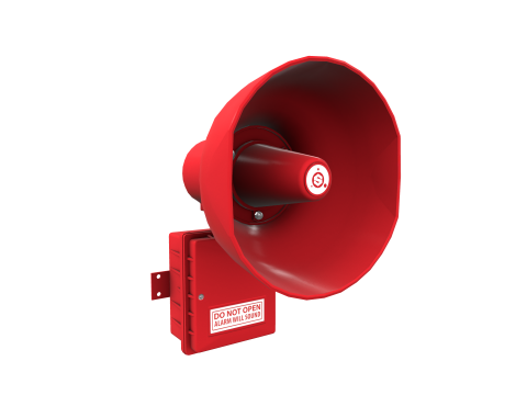 Fire Alarm Siren 3D Model