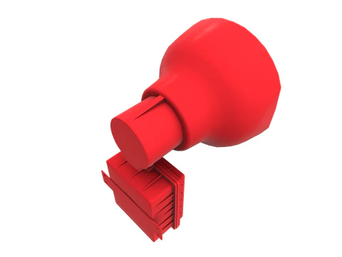 Fire Alarm Siren 3D Model