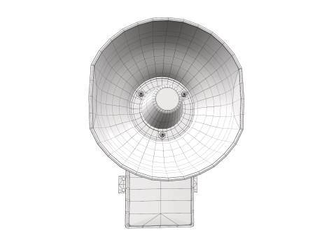 Fire Alarm Siren Modelo 3D